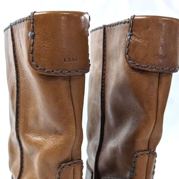 Chloe Half Calf Boot - Picture 6 of 14